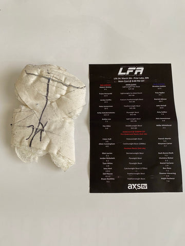 Katy “Red Dragon” Collins LFA 34 Fight Worn Handwrap