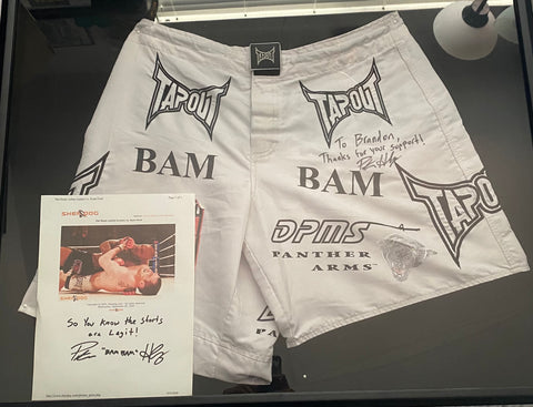 Pat “Bam Bam” Healy MFC Fight Worn Shorts