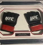 Ian “Hurricane” Heinsch UFC 245 Autographed & Framed Fight Worn Gloves