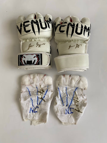 Jordan Griffin LFA 34 Fight Worn Gloves