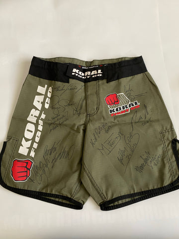 Autographed Shorts at The World Jiu-Jitsu IBJJF Championship 2007