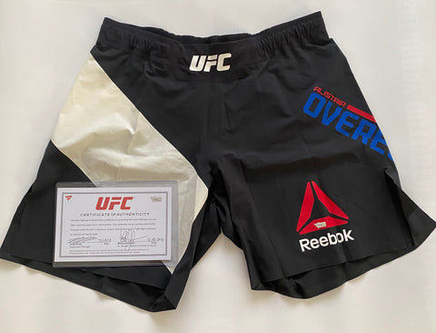 Alistair Overeem UFC Fight Worn Shorts