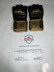 Kayla Harrison PFL 10 Fight Worn Gloves GOLD