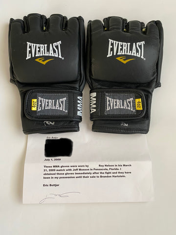 Bobby Lashley March Badness Fight Worn Gloves