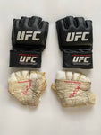 Drew Mcfedries UFC Fight Worn Gloves and Wraps